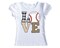 Girls Baseball Love Shirt - Short Sleeves - Long Sleeves product 1